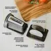 Rolling knife sharpener